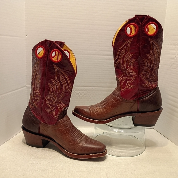 BARSTOW Riding Boots Pro Rodeo, Men # 9D - Picture 7 of 11